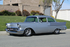 Click to View Roy Brizio Street Rods Completed Cars - Pat Liebel 57 chevy