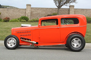 Click to View Roy Brizio Street Rods Completed Cars -  Scott Hawley 32 sedan