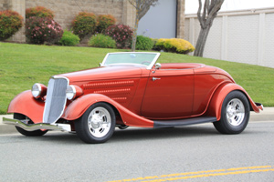 Click to View Roy Brizio Street Rods Completed Cars - Ray & Janet Scherr 33 roadster