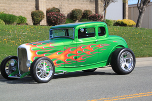 Click to View Roy Brizio Street Rods Completed Cars -  Glen Grozich 32 coupe