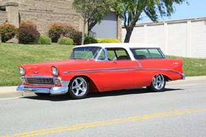 Click to View Roy Brizio Street Rods Completed Cars - Bob De Mars 56 chevy