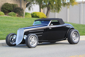 Click to View Roy Brizio Street Rods Completed Cars -  Roger Westphal  33 roadster
