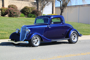 Click to View Roy Brizio Street Rods Completed Cars - Nick Mason 1934 coupe