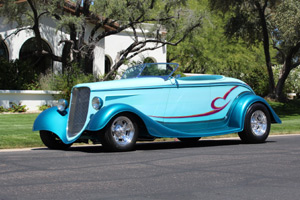 Click to View Roy Brizio Street Rods Completed Cars - David Mattice 33 roadster