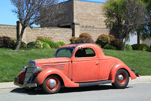 Click to View Roy Brizio Street Rods Completed Cars -  Ross Myers 35 coupe