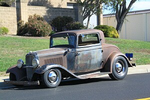 Click to View Roy Brizio Street Rods Completed Cars - Mark Herz- 1932 Ford 3 Window Coupe