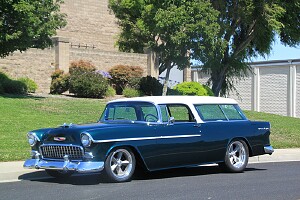 Click to View Roy Brizio Street Rods Completed Cars - Nick Testa 1955 Chevrolet Nomad