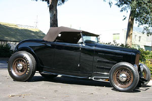 Click to View Roy Brizio Street Rods Completed Cars -  Mossimo Giannulli roadster
