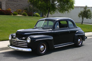 Click to View Roy Brizio Street Rods Completed Cars - Frank Crooker sedan