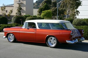 Click to View Roy Brizio Street Rods Completed Cars - Paul Bonderson 55 nomad