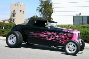 Click to View Roy Brizio Street Rods Completed Cars - Mike Medeiros 32 roadster 